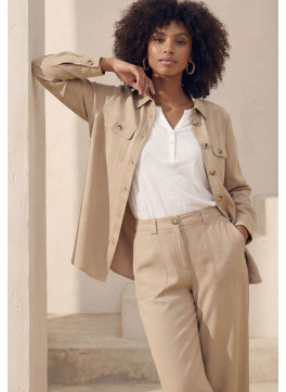 CHEMISE - GARONNE - CAMEL