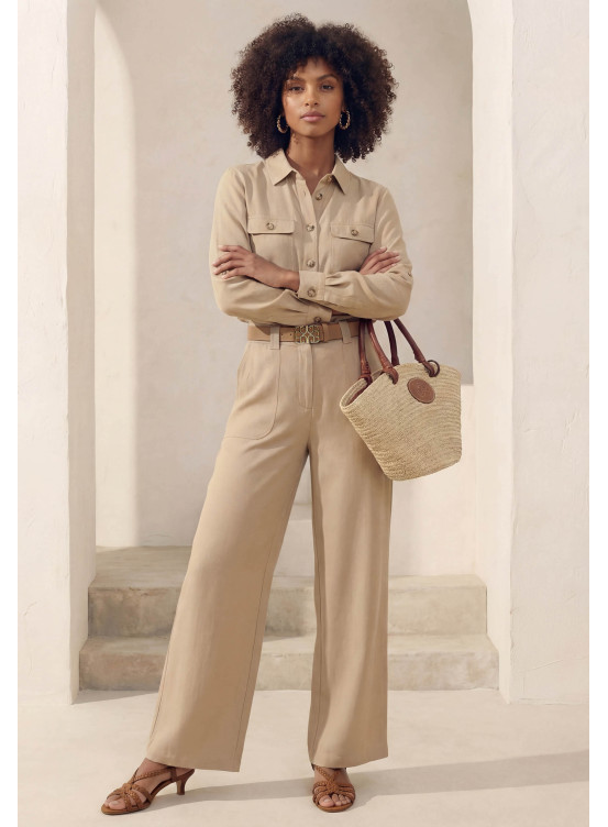 PANTALON - GARONNE - CAMEL - Un Jour Ailleurs