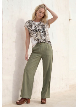 PANTALON - GARONNE - KAKI - Un Jour Ailleurs