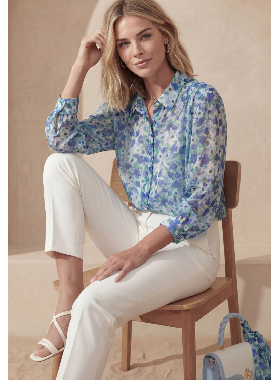 CHEMISE - LEONTINE - PURPLE