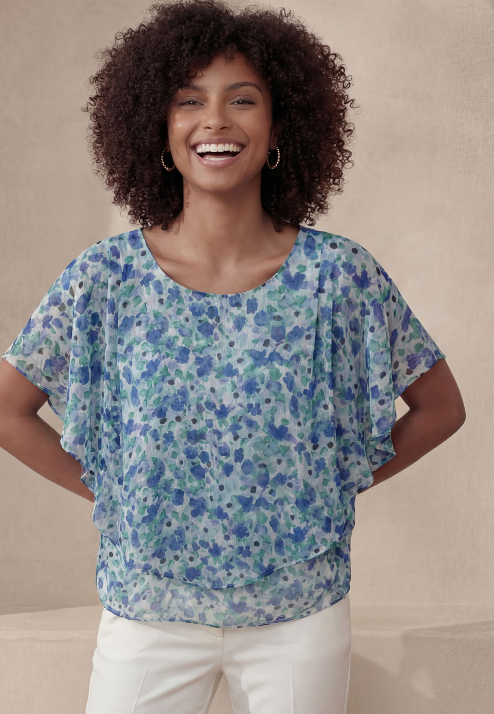 TOP - LEONTHINE - PURPLE - Un Jour Ailleurs