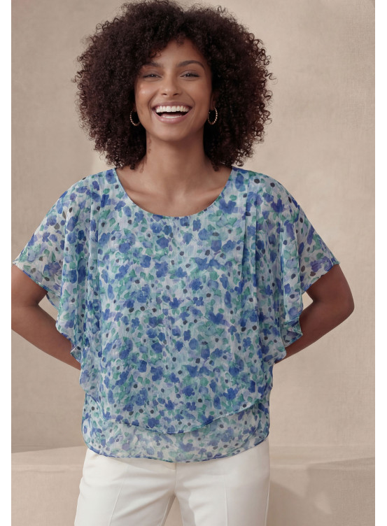 TOP - LEONTHINE - PURPLE - Un Jour Ailleurs