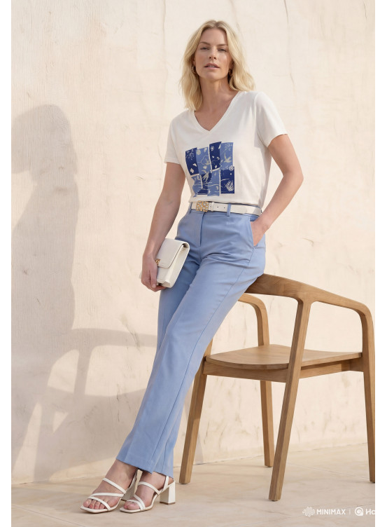 T-SHIRT - LANDSCAPE - OFF WHITE - Un Jour Ailleurs