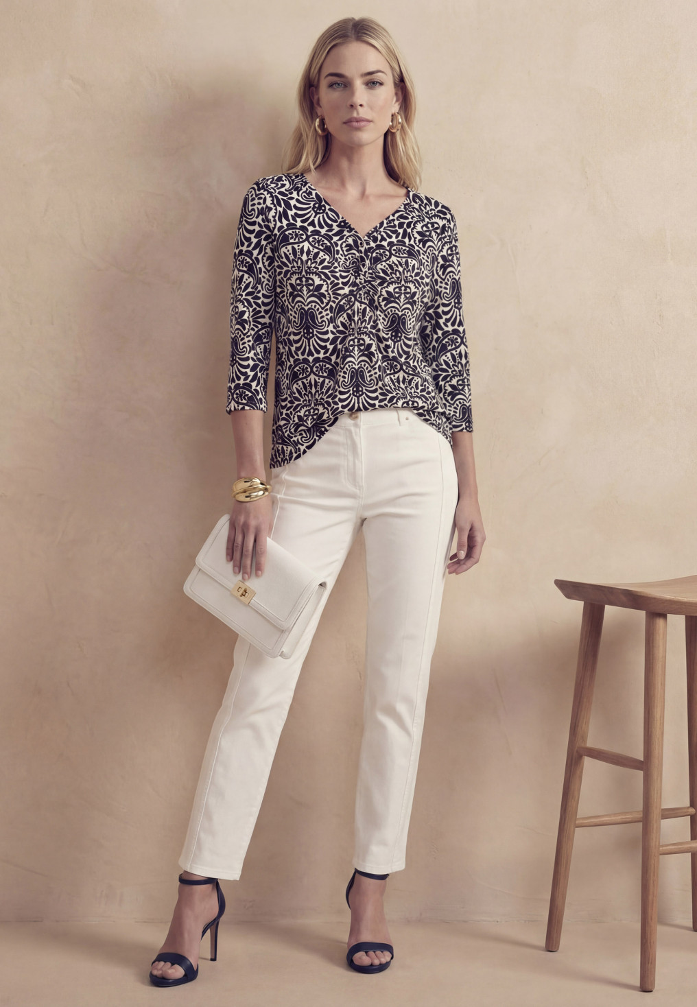 T-SHIRT - LAURE - MARINE - Un Jour Ailleurs