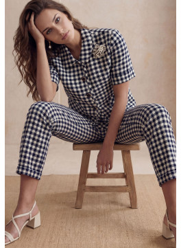 VESTE - LAZARINE - MARINE - Un Jour Ailleurs