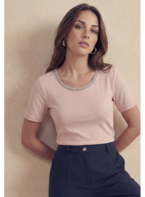 T-SHIRT - LOYAUX - POUDRE - Un Jour Ailleurs