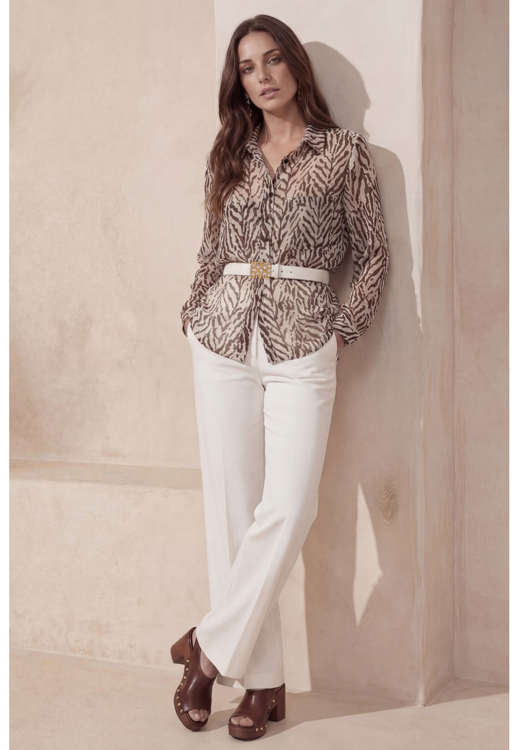 CHEMISE - LIBERTA - CHOCO