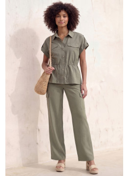 CHEMISE TENCEL - LOUVA - KAKI