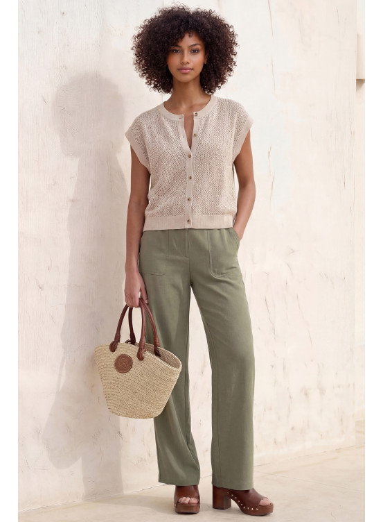 GILET - LACIS - SABLE - Un Jour Ailleurs