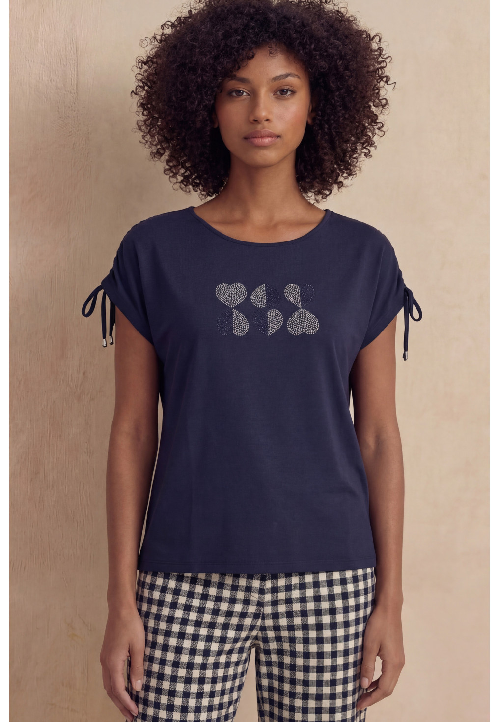 T-SHIRT - LIKE - MARINE