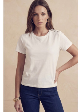 T-SHIRT - LISBETH - OFF WHITE