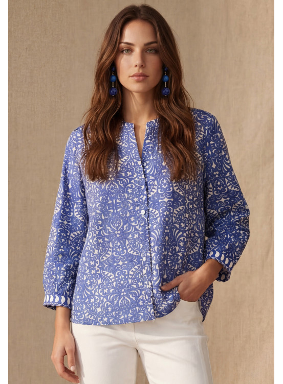 CHEMISE - LUCE - ROYAL - Un Jour Ailleurs