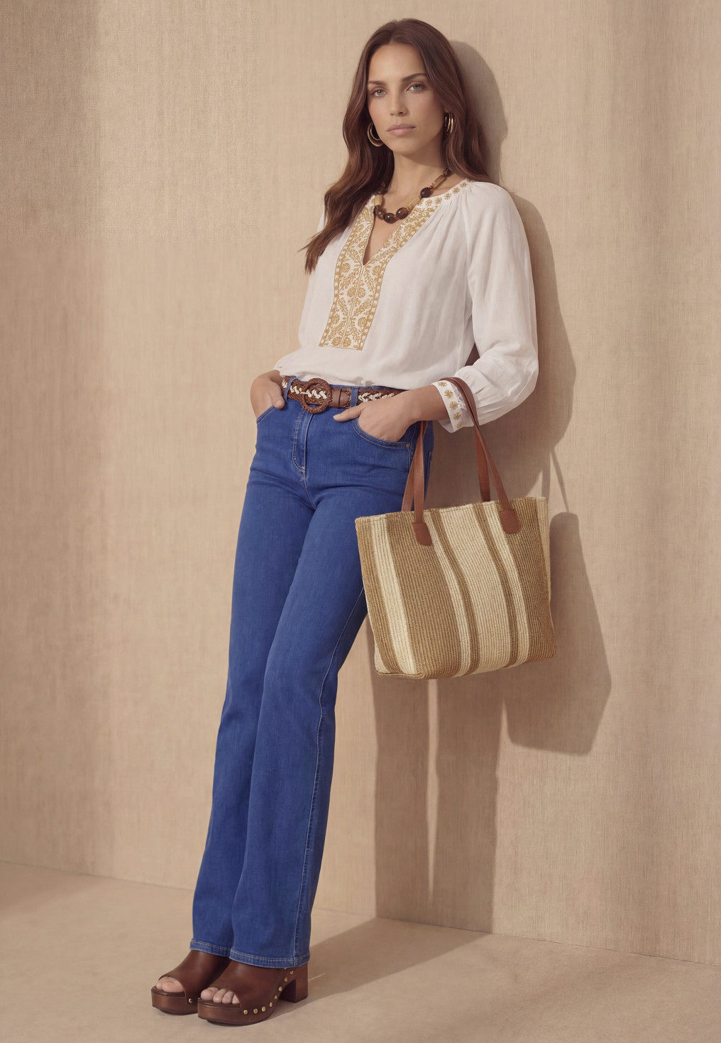 BLOUSE - LIVIA - CREME - Un Jour Ailleurs