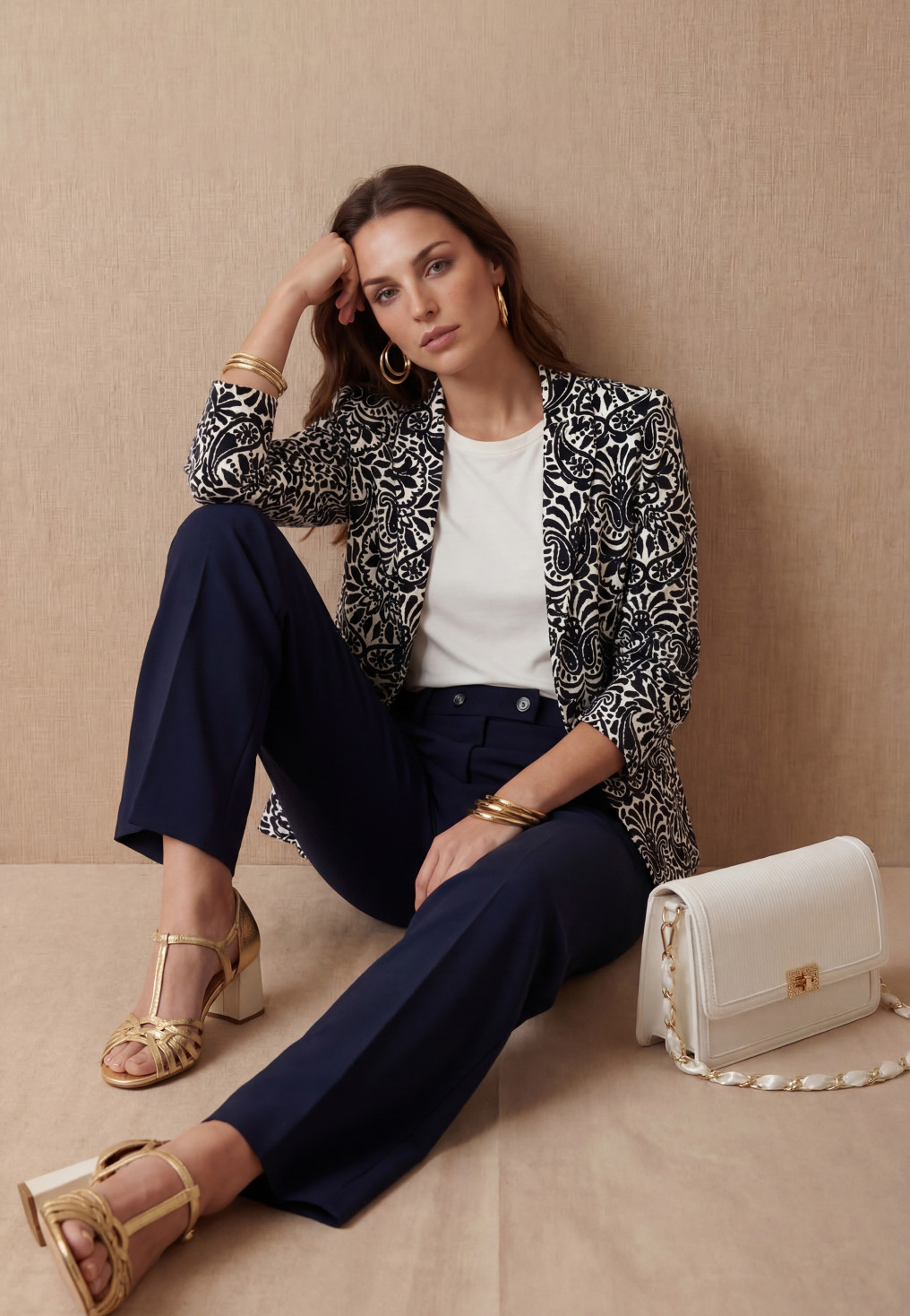 VESTE - LIZAR - MARINE - Un Jour Ailleurs