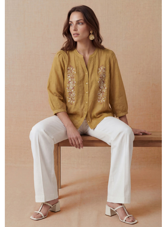 CHEMISE - LONA - SAFRAN - Un Jour Ailleurs