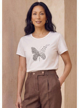 TEE-SHIRT - LANZAROTE - OFF WHITE - Un Jour Ailleurs