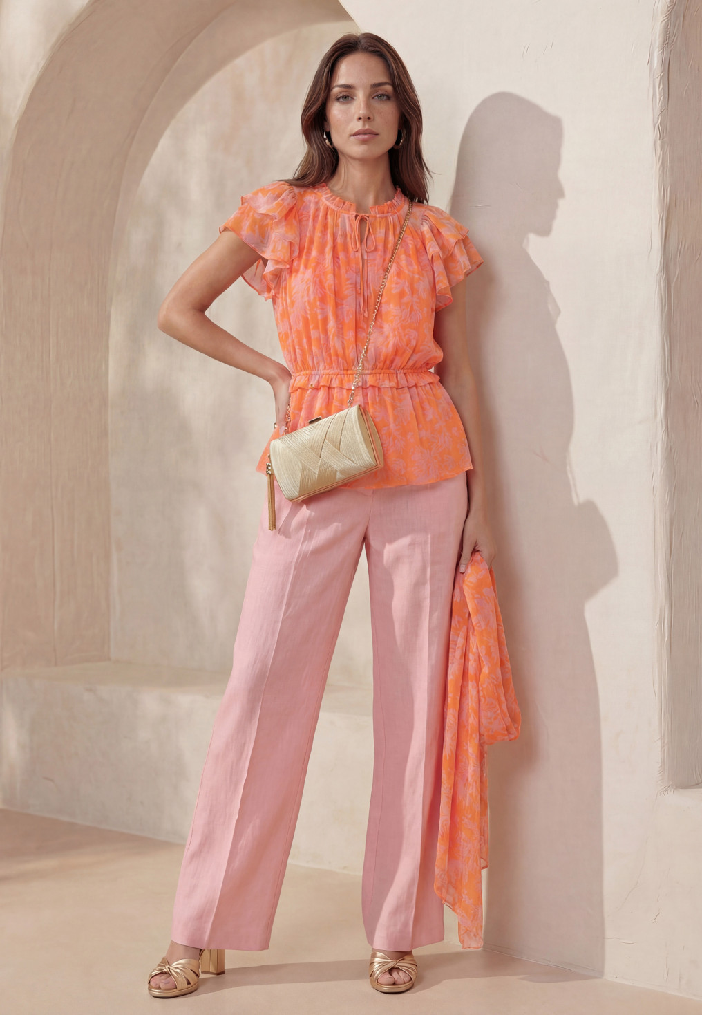 BLOUSE - LUZINA - SORBET - Un Jour Ailleurs