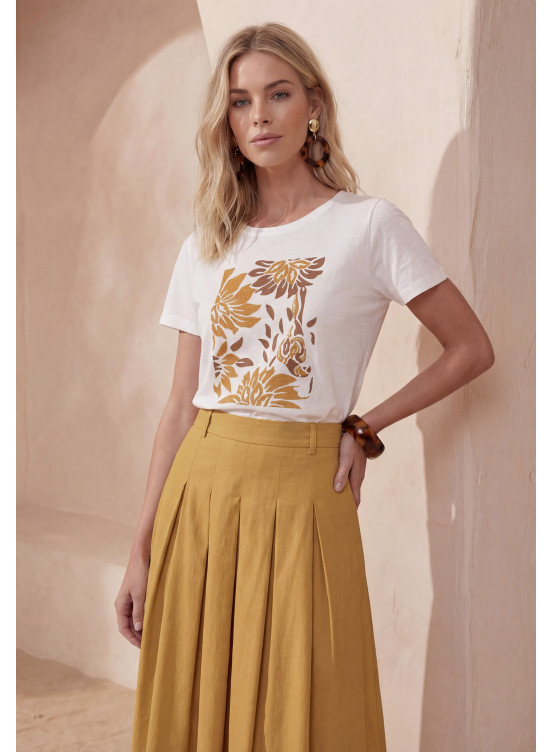 TEE-SHIRT - LEONARD - OFF WHITE - Un Jour Ailleurs