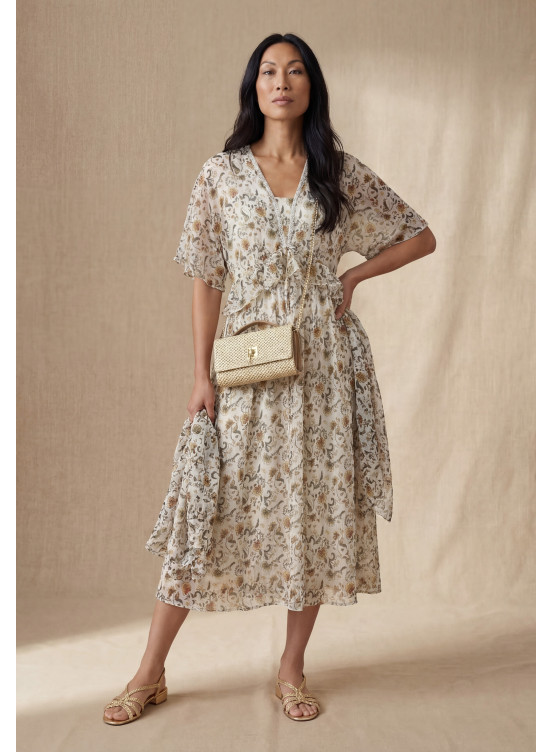 ROBE - LORETTA - CREME - Un Jour Ailleurs