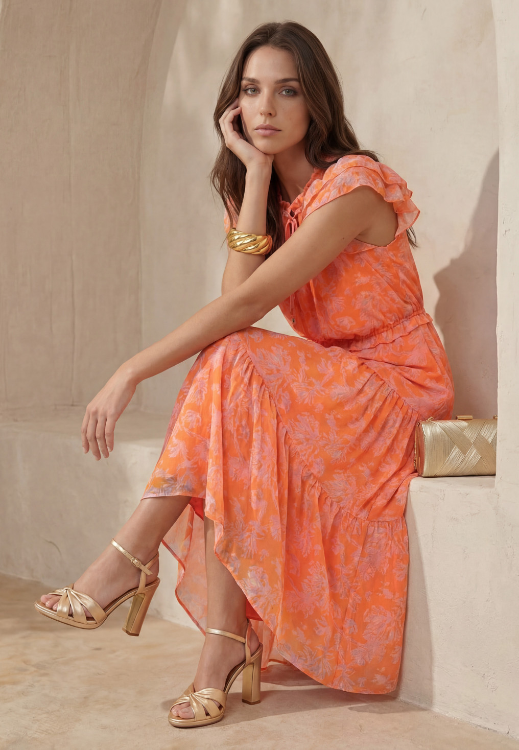 ROBE - LUZINA - SORBET - Un Jour Ailleurs