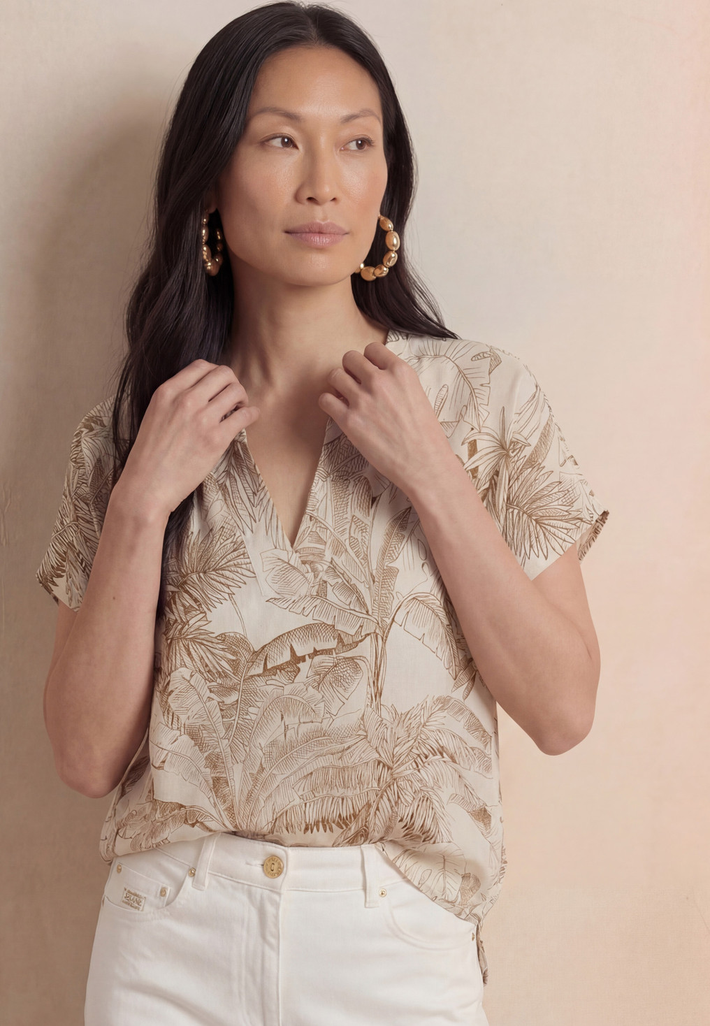 CHEMISE - LINCEY - KAKI - Un Jour Ailleurs