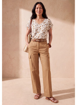 PANTALON - LOUVA - SAFRAN