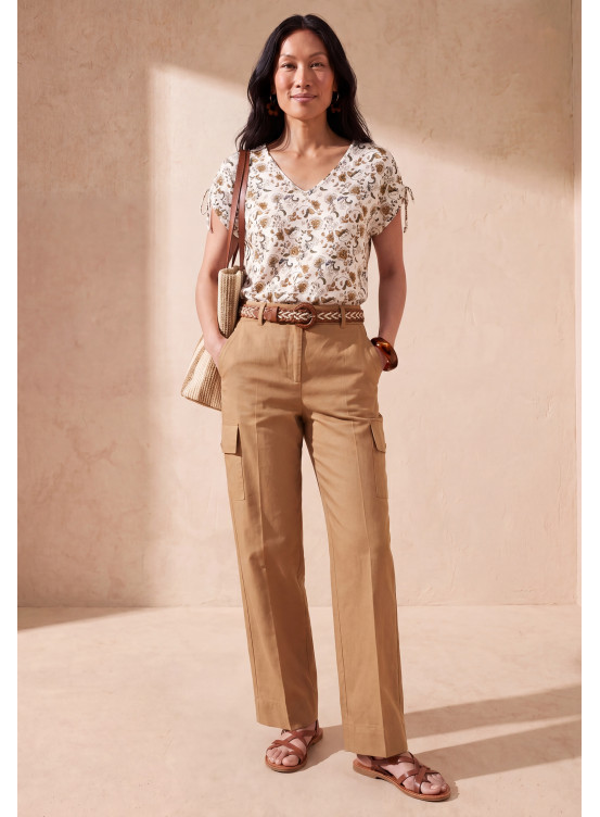 PANTALON - LOUVA - SAFRAN