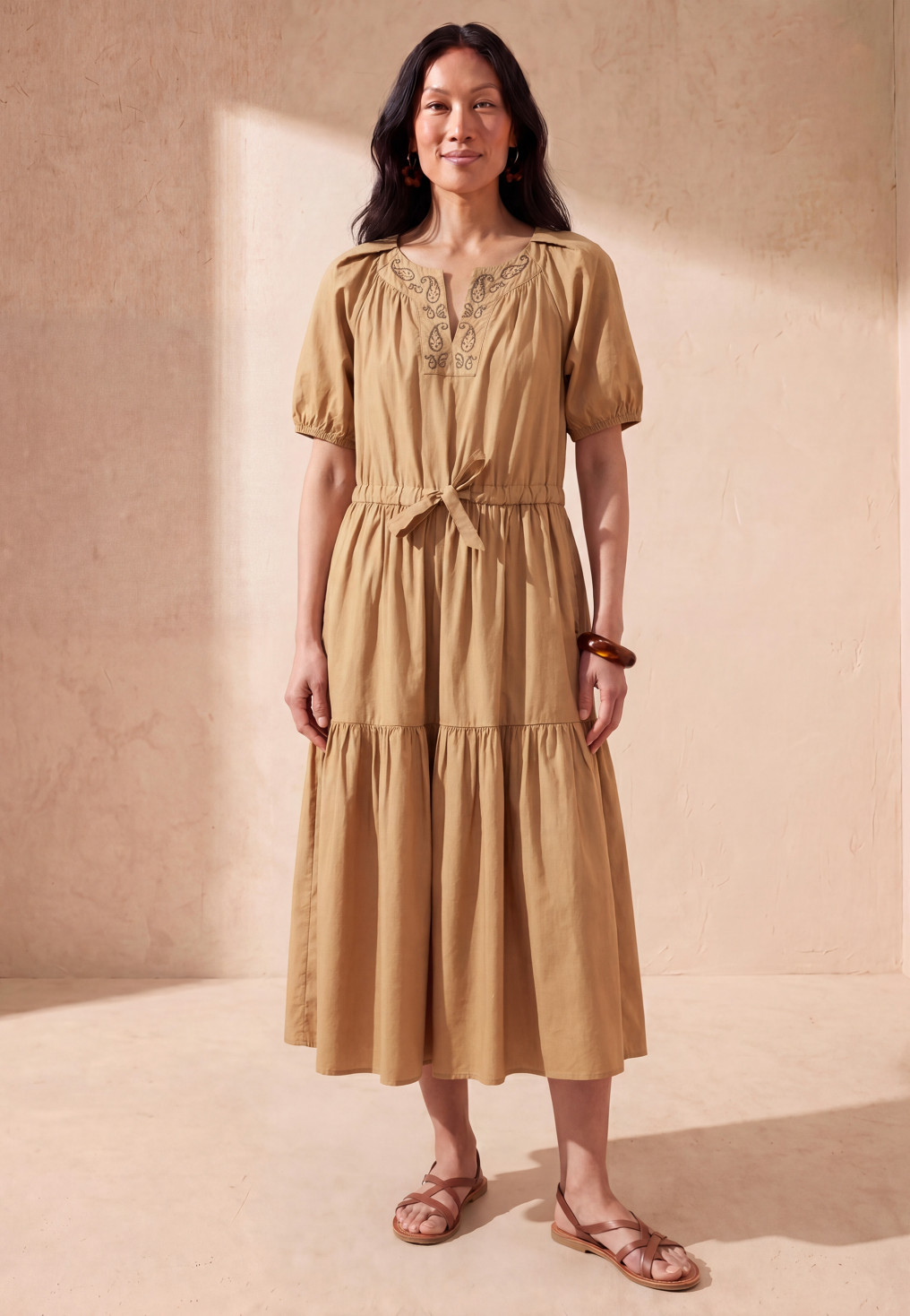 ROBE - LOU ROSE - SAFRAN - Un Jour Ailleurs