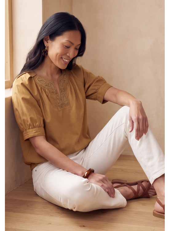 BLOUSE - LOUR ROSE - SAFRAN - Un Jour Ailleurs