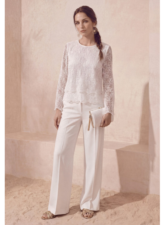 BLOUSE - LUSI - OFF WHITE - Un Jour Ailleurs