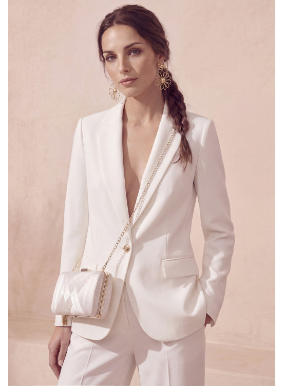 VESTE - LEYA - OFF WHITE - Un Jour Ailleurs