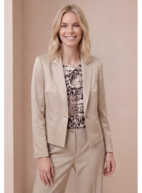 VESTE - LIN - SABLE - Un Jour Ailleurs