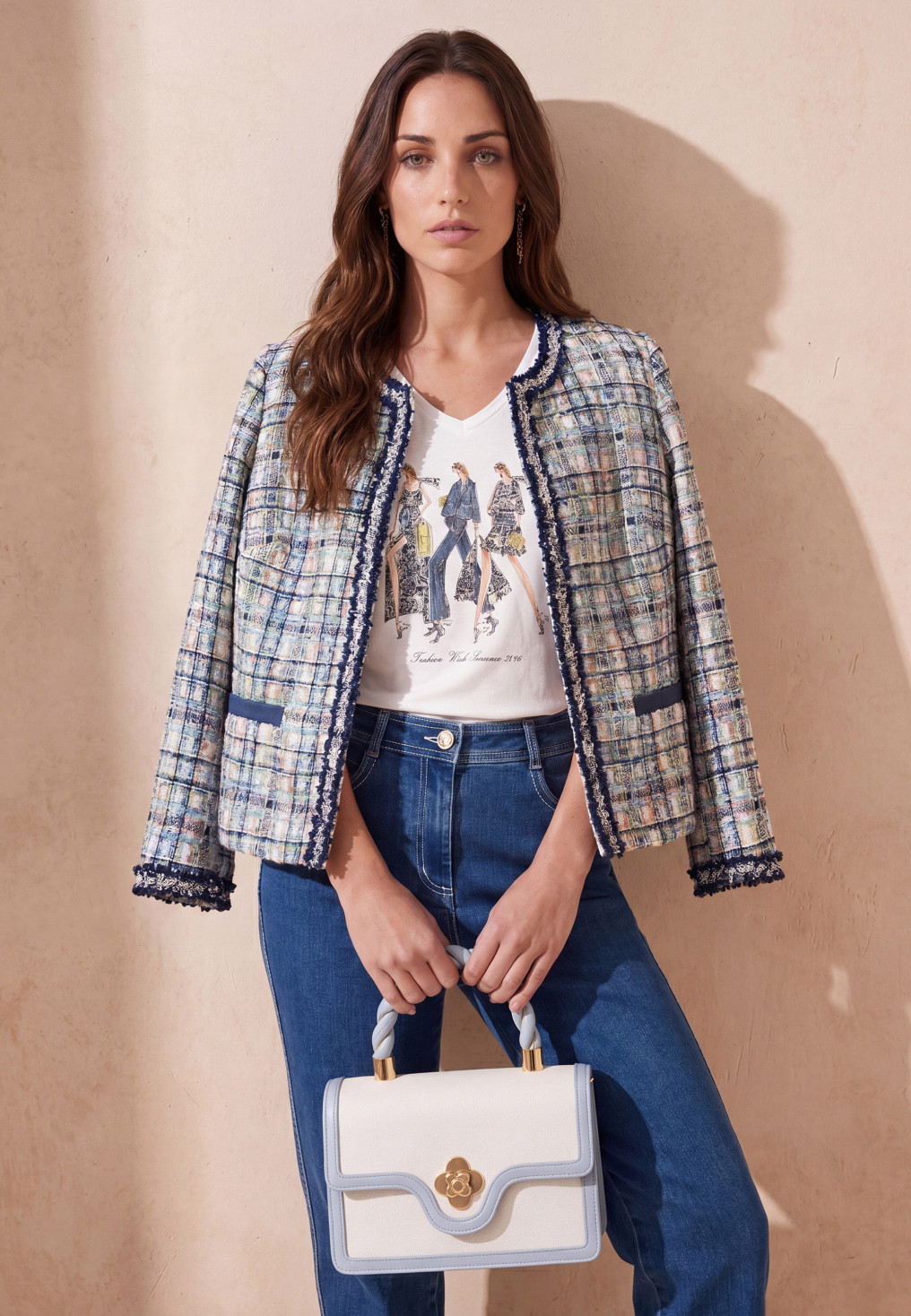 VESTE - LUCIDE - BLANC