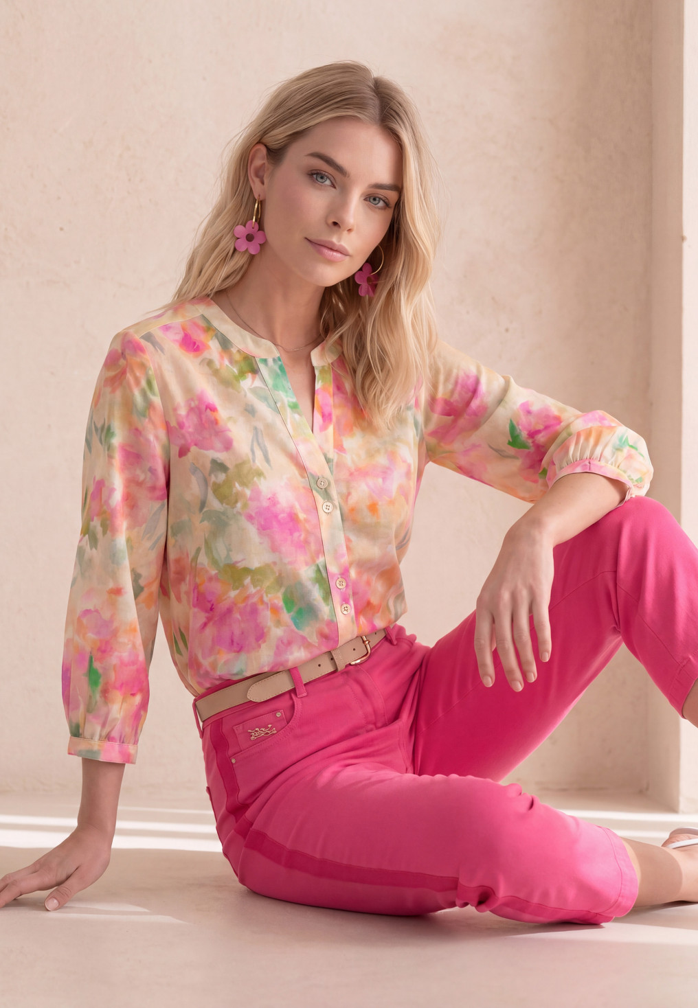 CHEMISE - LAPAZ - FRAISE - Un Jour Ailleurs