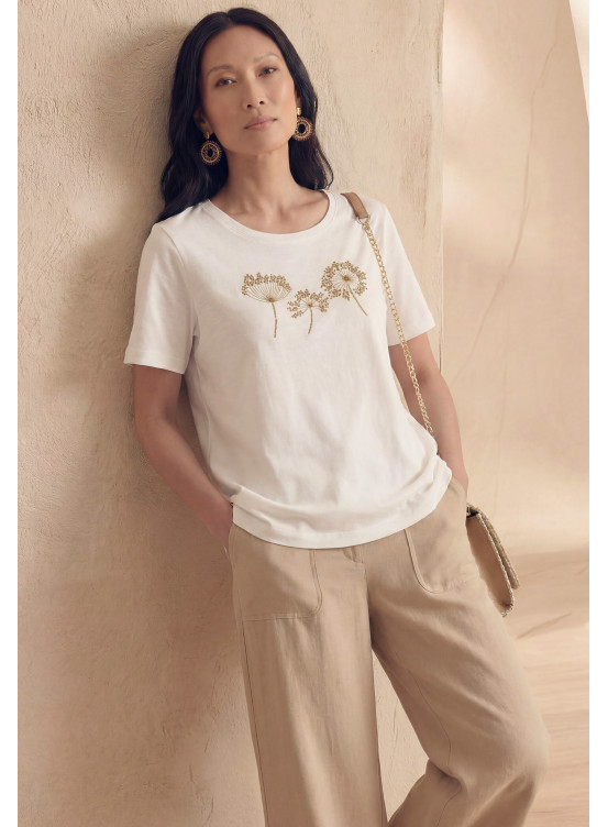 TEE-SHIRT - LINDOR - OFF WHITE - Un Jour Ailleurs