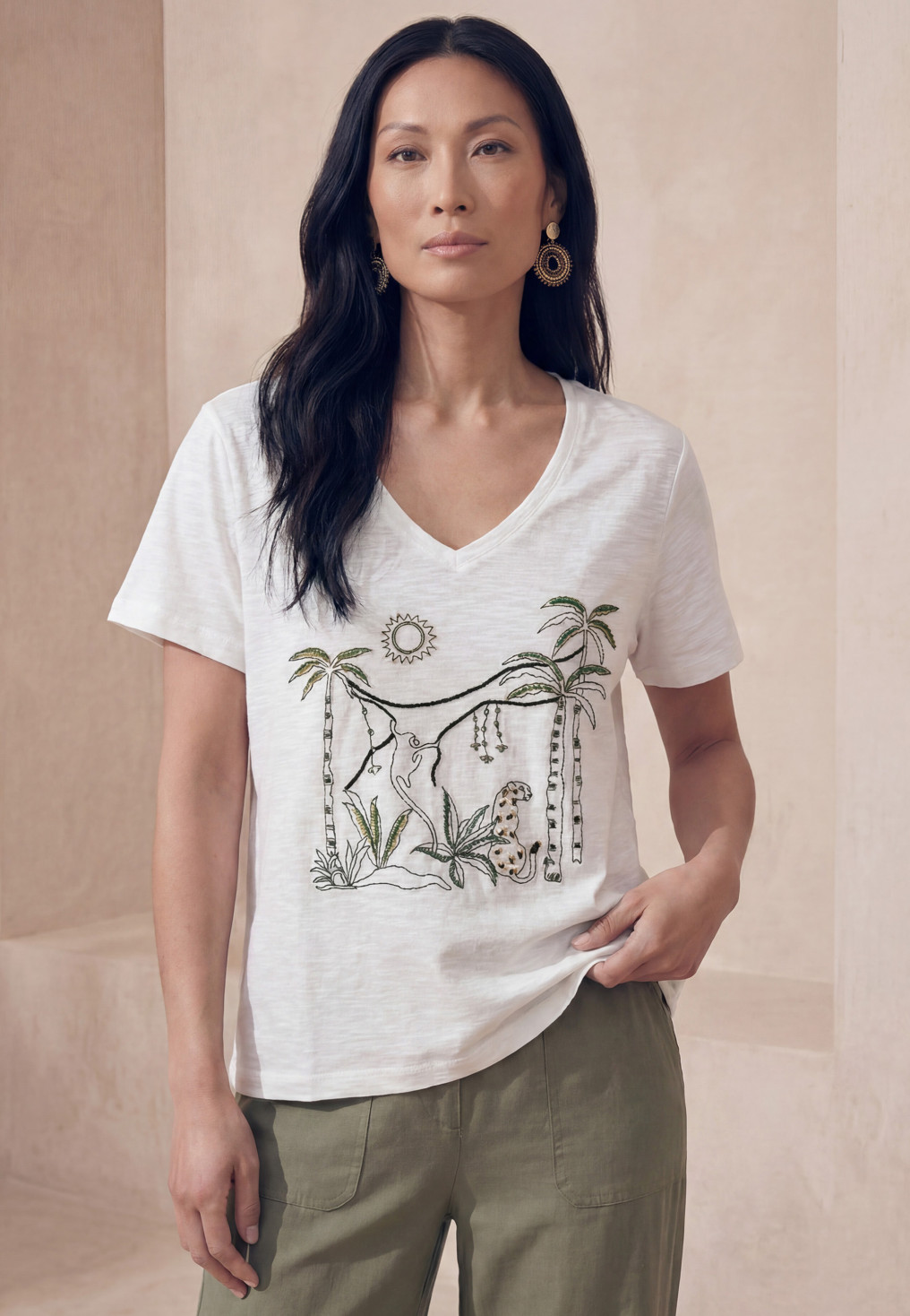TEE-SHIRT - LEE - OFF WHITE - Un Jour Ailleurs