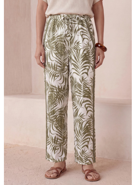 PANTALON - LINCEY - KAKI - Un Jour Ailleurs