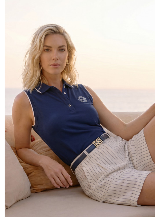 TEE-SHIRT - LETINO - NAVY - Un Jour Ailleurs