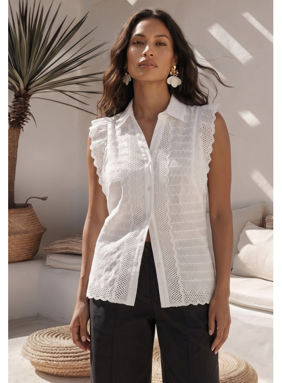 CHEMISE - LILIO - OFF WHITE - Un Jour Ailleurs