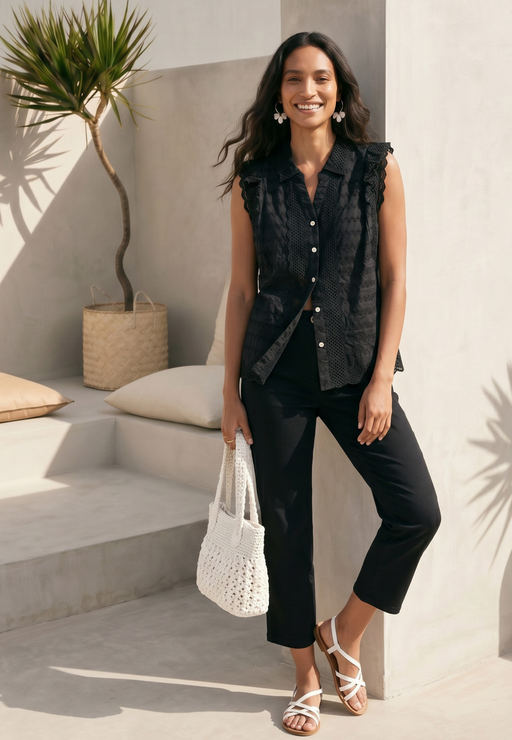 CHEMISE - LILIO - NOIR - Un Jour Ailleurs
