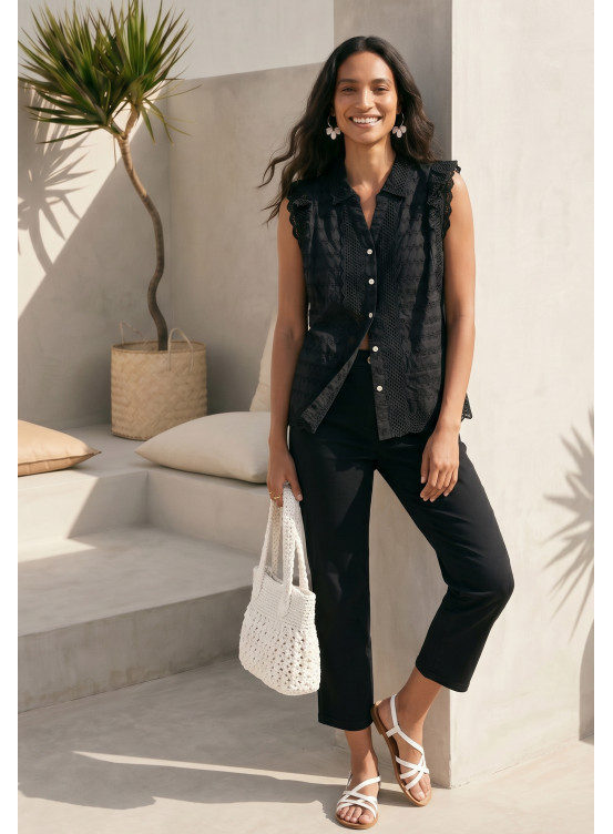 CHEMISE - LILIO - NOIR - Un Jour Ailleurs