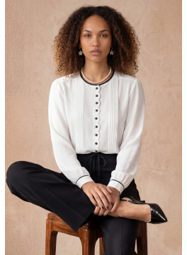 CHEMISE - MALAGA - OFF WHITE - Un Jour Ailleurs