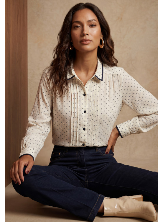 CHEMISE - MAGALIE - OFF WHITE - Un Jour Ailleurs