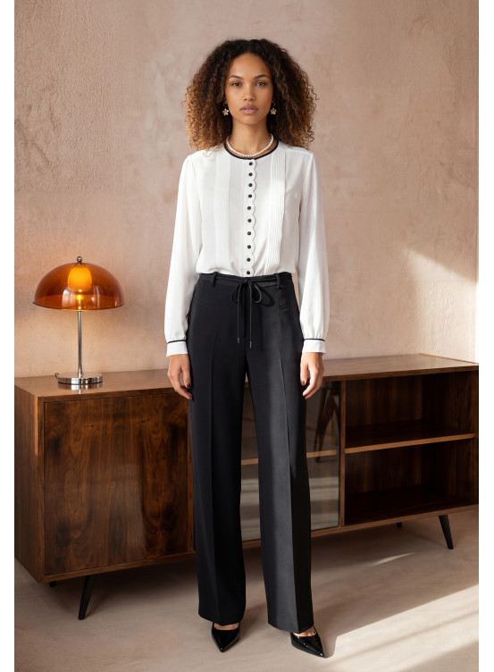 PANTALON - MAHEE - NOIR - Un Jour Ailleurs