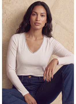 TEE-SHIRT - MAHARANI - OFF WHITE - Un Jour Ailleurs