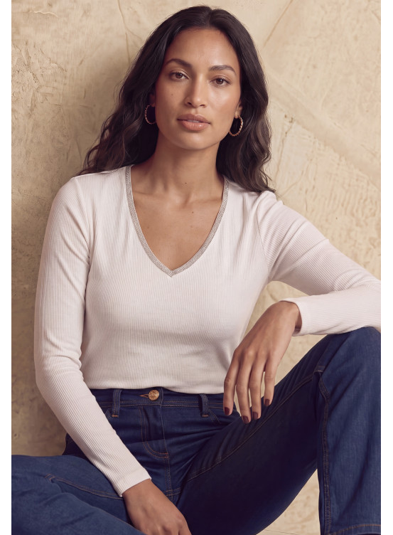 TEE-SHIRT - MAHARANI - OFF WHITE - Un Jour Ailleurs
