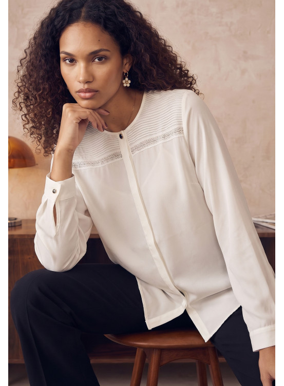 CHEMISE - MAHER - OFF WHITE - Un Jour Ailleurs