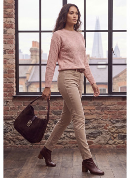 PANTALON 7/8EME - MOANE - SABLE
