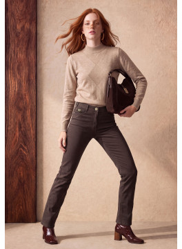 PANTALON - MERLIN - CHOCO - Un Jour Ailleurs