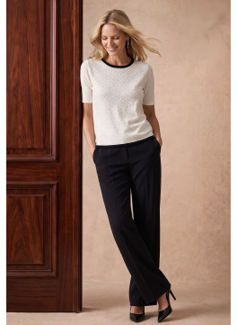 PULL - MAGIE - OFF WHITE/NOIR - Un Jour Ailleurs